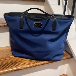 Dark Blue Nylon Kate Spade